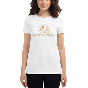 Women's short sleeve t-shirt Pure Gazelle Logo